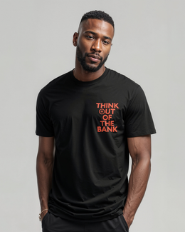 T-SHIRT THINK OUT OF THE BANK